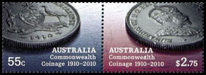 Miniature sheet stamps
