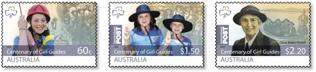 Girl Guides stamps