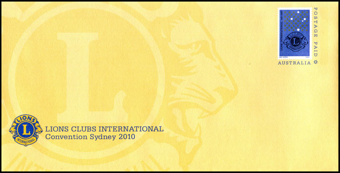 Lions Convention Envelope