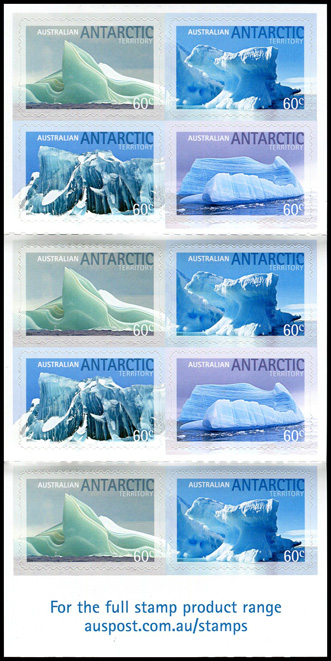 AAT Iceberg self-adhesive booklet layout