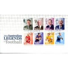 Australia: Australian Legends of Football Self-adhesive First Day Cover