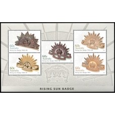 Australia: Rising Sun Miniature Sheet