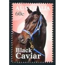 Australia: Black Caviar Gummed Stamp
