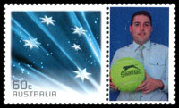 Australia Open Personalised stamp