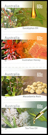 Farming Australia: Native Plants booklet stamps
