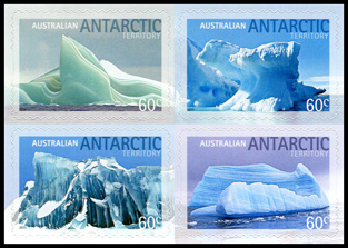 AAT Iceberg self-adhesive stamps