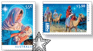 Christmas 2011 stamps religious