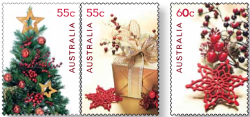 Christmas 2011 stamps secular